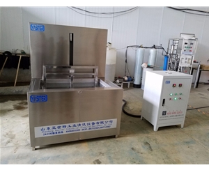 新乡气缸提升的单槽超声波清洗机